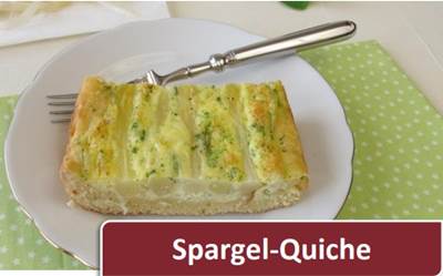 Spargel-Quiche