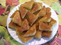 Gebratene Puddingschnitten Gebratene Puddingschnitten