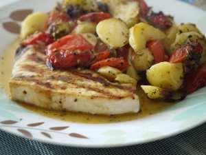 Gegrillter Schwertfisch Gegrillter Schwertfisch