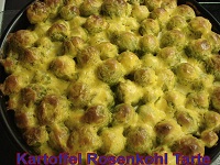 Kartoffel-Rosenkohl-Tarte Kartoffel-Rosenkohl-Tarte