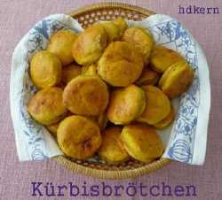 Kürbisbrötchen